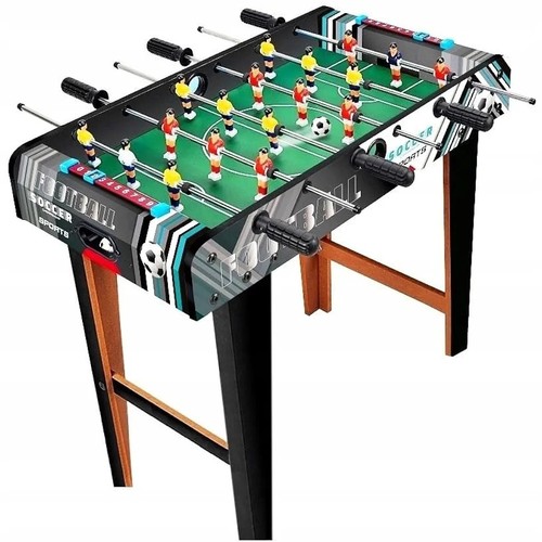 FOOTBALL SOCCER GAME-VS1752 - Football Soccer Table Game for Kids & Adults - Indoor Family Fun Tabletop Football Play with 2 Balls (Black Theme) For 5+ ages