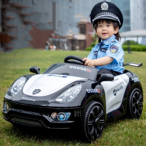 ELECTRIC CAR-608 - CHILDREN DDGE CAR 6V FOR 2-4 YEARS