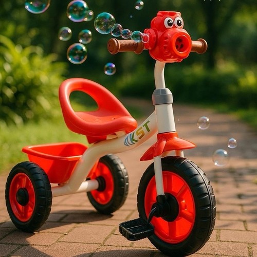 KIDS TRICYCLE/JH-379 - KIDS TRICYCLE WITH BUBBLES

FOR 3+ AGES