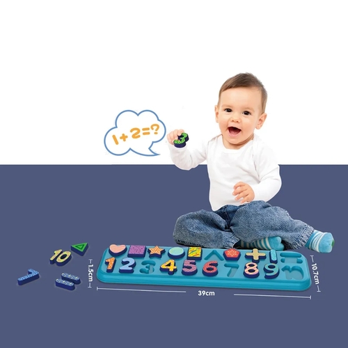 EDUCATIONAL BOARD-555 - -For child age: 3 years old and above  -Digital recognition  -Image recognition  -Graph matching  -Variable arithmetic and learning while playing  -Promotes bonding and socializing  -Safe frame and concise shape  -Eco-friendly plastic  -Suitable to make gift  -Fun and awesome to play and learn