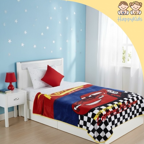 2022 DISNEY BLANKET - Disney characters single layer blanket with soft fur inside, size 220*160cm - 103 12.50 KD