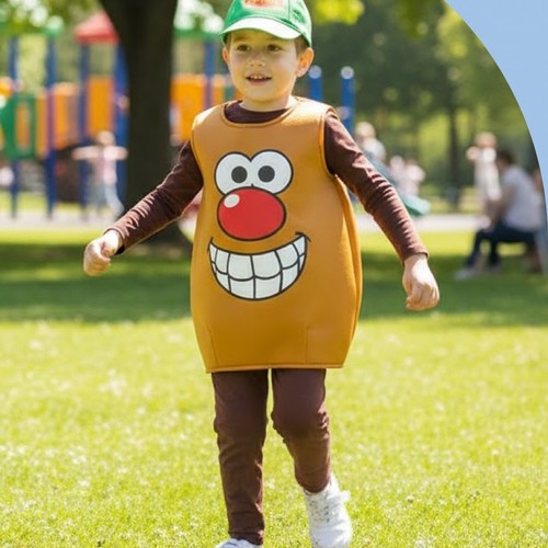 COS176/Potato costume - Potato costume  Includes Jumpsuit tunic and cap S - 3\4 yrs M- 5\7 yrs L- 8\10 yrs XL- 11\14 yrs