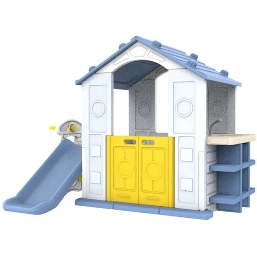 PLAYHOUSE / CHD-511 - TOMO PLAYHOUSE W/ SLIDE SIZE: 109.5 X 58.5 X 128