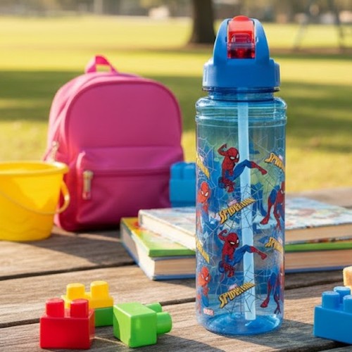 WATER BOTTLE-BTS5148 - SPIDERMAN WATER BOTTLE 750ML BOTTLE 5148