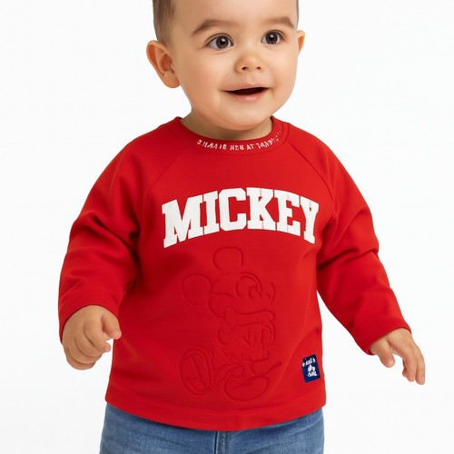 KIDS SWEATSHIRT-AW21LLMM2 - Mickey Mouse  pure cotton