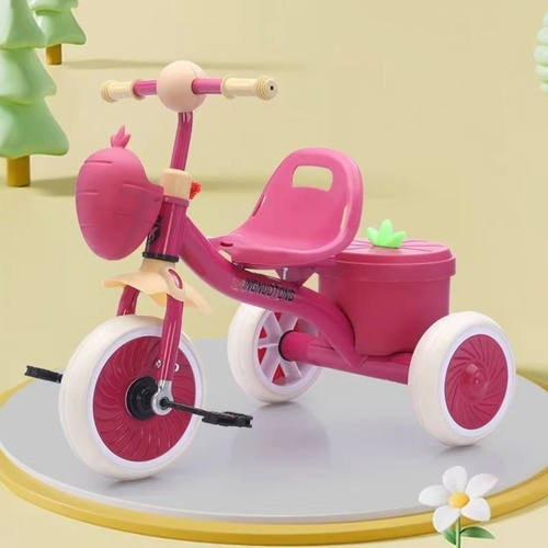 KIDS TRICYCLE/JH-380 - Children's Tricycle – Fun & Colorful Design ✨

Give your child moments of fun and safety with this beautiful tricycle:
✔️ Original design ???? with fun patterns and bright colors (orange and white)
✔️ Comfortable seat ???? with backrest for good support
✔️ Ergonomic handlebar ???? easy for little hands to grip
✔️ Wide and stable wheels ???? for a safe and smooth ride
✔️ Non-slip pedals ????‍♂️ for easy learning
✔️ Practical rear basket ???? for carrying toys or snacks

Ideal for safe walks !
Suitable for children 18 months and older .

A perfect gift to encourage motor skills and independence!
