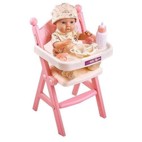 BABY DOLL AND CHAIR-W6901A - with 16-inch doll. - Easy to assemble, store and carry anywhere. - Made of high quality materials.