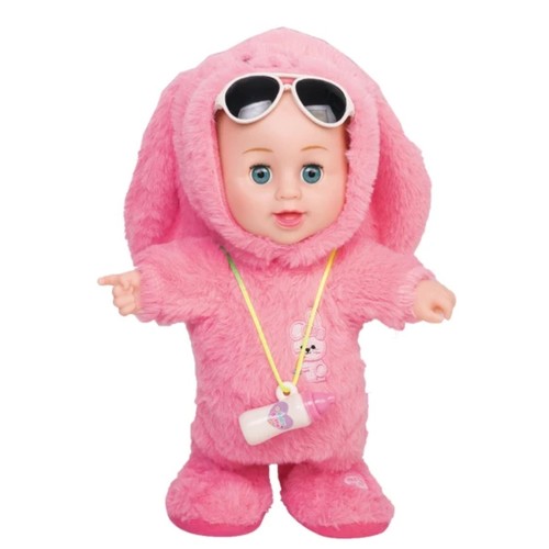 DOLL SET-VS2175 - Children's Electric Walking Doll Interactive Intelligent Sensing Bottle Plush Toy