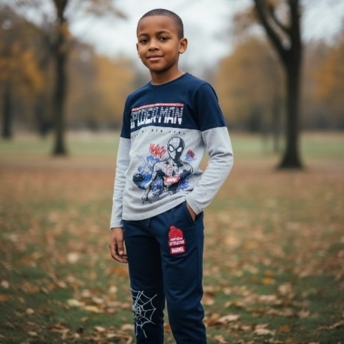KIDS CLOTHES-AW21LLSP2/AW21LLSP5 - LONG SLEEVE TEES  AND PANT