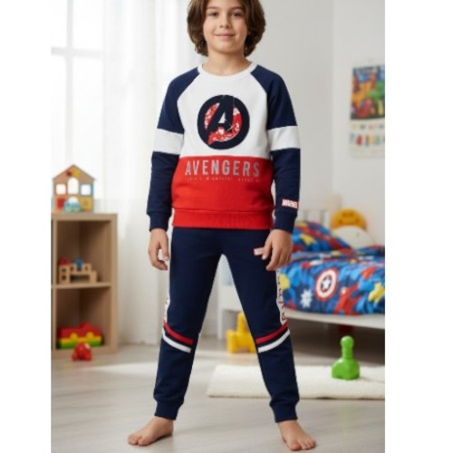 KIDS CLOTHES-AW21LLAV7/AW21LLAV5 - AVENGERS SWEATSHORT AND AVENGERS JOGGER
