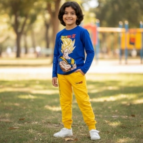 COTTON KNITTED BOYS PAJAMA/W23-BOYPJSET15 - Children's pajamas Name

Two pieces of cotton pajamas for children Disc