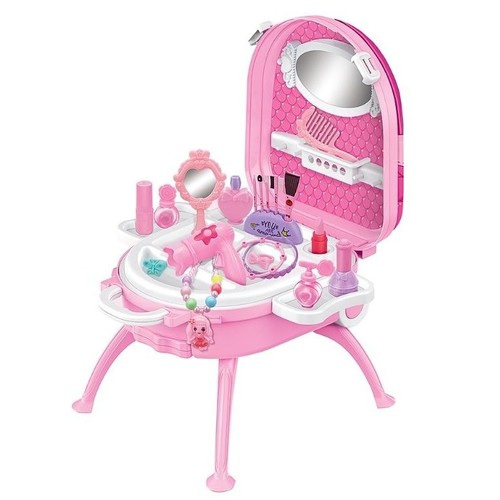 ACCESSORY SET-VS2305 - - Pretend beauty kit. - Smooth and secure edges. - Lightweight and easy to carry. - Suitable age group: 3 years and above.