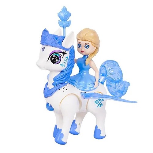 SOPHIA+PEGASUS-VS2206 - Toys are an important part of children's imagination and create happy and energetic moments for them. One of these attractive and girly toys is the Princess and Pony Musical Toy . Designed for girls over 3 years old. With its special features, this toy acts not only as a play tool, but also as an entertaining companion in the world of children's imagination