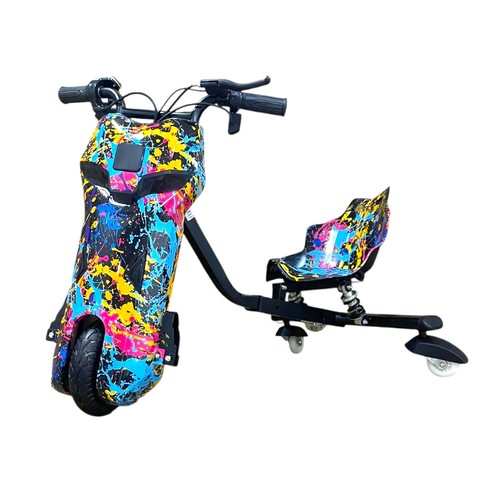 DRIFT SCOOTER - DESCRIPTION: SCOOTER

ART NO.: DP120

INPUT: AC100-240V 50/60HZ

OUTPUT: DC36V

POWER: 250W

WEIGHT LIMITED: 50KG

APPROPRIATE AGE GRANDING: 3+ AGES