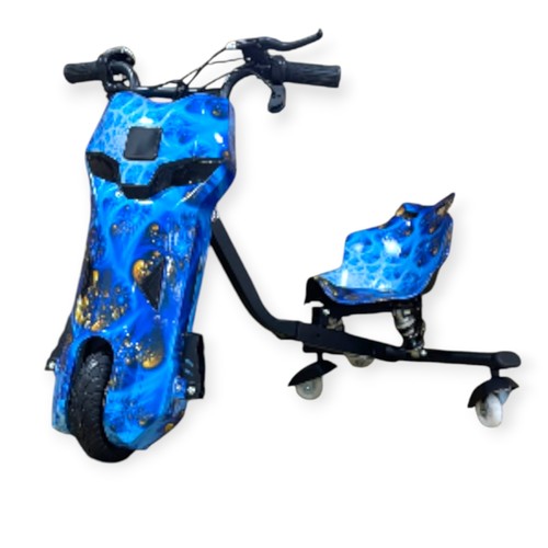 DRIFT SCOOTER - DESCRIPTION: SCOOTER

ART NO.: DP120

INPUT: AC100-240V 50/60HZ

OUTPUT: DC36V

POWER: 250W

WEIGHT LIMITED: 50KG

APPROPRIATE AGE GRANDING: 3+ AGES