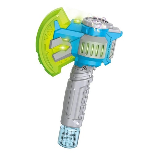 AXE BUBBLE GUN-VS2355 - Fun Axe Design: Unique and playful shape for endless fun.
Bubble Blower: Shoots vibrant, colorful bubbles with the press of a trigger.
Battery Operated: Runs on 2 AA batteries (not included).
Perfect for Outdoors: Ideal for parties, parks, and sunny days.
Safe & Kid-Friendly: Made with non-toxic, durable materials.