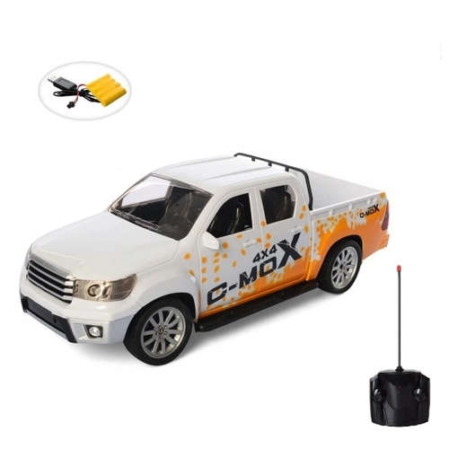 R/C PICK-UP CAR-VS1988 - The car on the r / y is a great gift for any child. , Easy to operate car is sure to please the child. Good quality rubber. and a lively engine. Wheels with a tread allow you to use the toy both at home and on flat street roads. The size of the car is 34 cm. , The car runs on AA batteries (included), The remote control has 2 AA batteries For 6+ ages