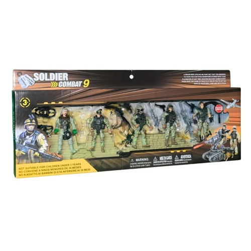 MILITARY SOLDIER-VS0989 - SOLDER COMBAT Army Set
For 3+ ages