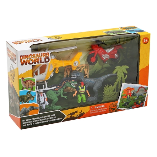 DINOSAUR WORLD-VS2106 - DINOSAUR WORLD FOR 3+ AGES