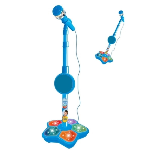 MICROPHONE-VS1244 - Toy Microphone with Stand for Kids, Children's Toy Microphone Stand, BuyWeek Karaoke Height For 3+ ages