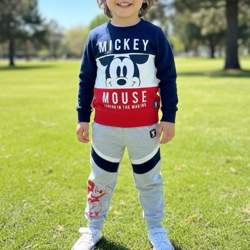 KIDS CLOTHES-AW21LLMM7/AW21LLMM5 - MICKEY SWEAtshort&nbsp; AND MICKEY JOGGER