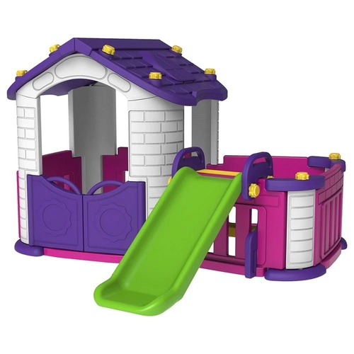 KIDS PLAYHOUSE SET/CHD-803P - The playhouse is fun for the whole family.
It will look excellent in any Indoor/outdoor space and has wide windows that allow plenty of playtime and a cute half-door for simple, yet elegant style that may even become a centerpiece of your yard.
On one side of this Whether you've got one child or several, this fun set will entertain them for hours.
The playhouse will quickly be the center of attention, and with all the built in features, everyone can find a way to be included.
With easy assembly you will have it ready for fun in no time.