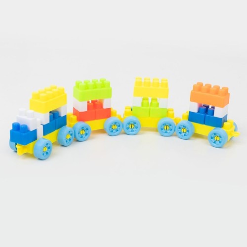 BUILDING BLOCKS-VS0181 - Make your children happy and let them make the most of their playtime with the variety of games and toys available at Panamericana: plush toys, dolls, action figures, ball pits, role-playing games, educational games, vehicles, and more. Features: • Total pieces: 250 • Color: Multicolor Benefits: • Stimulates logical and educational intelligence • Encourages hand-eye coordination • Promotes the development of logical thinking skills