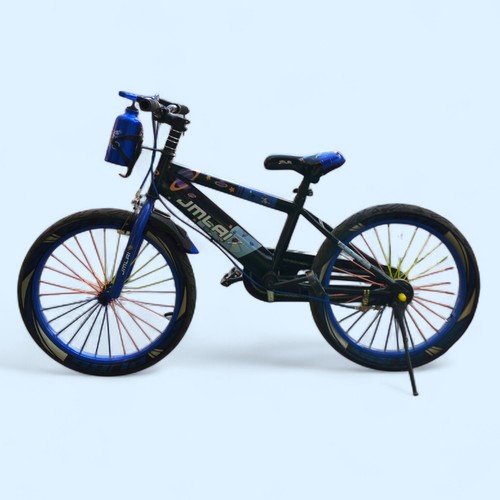 BICYCLE/JML-002-20 - 1. High Carbon Steel Frame, with High Strength, Great Shock Absorbation, Sports Style is suitablef or competition racing.

2. Beautiful Geometry, Nice Painting.

3. Offroad Tire, Semi-Slick Tire are optional.

4. Brake and Head steering blocking device are optional NOTE: Sidewheel not included

20 INCHES FOR AGES 8,9,10