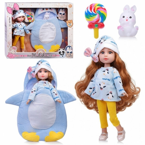 Penguin Doll Set-VS2626 - 12inch 12-joints penguin doll set for 3+ ages