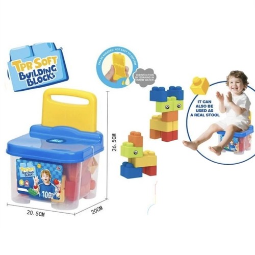 VS2569 Building Blocks - The set contains 30 pieces of colorful plastic blocks. Building blocks are beneficial for a child's overall development, helping to enhance imagination, creativity, motor skills, and problem-solving abilities. Age Range: Similar building block sets are typically recommended for children aged 18 months and up.