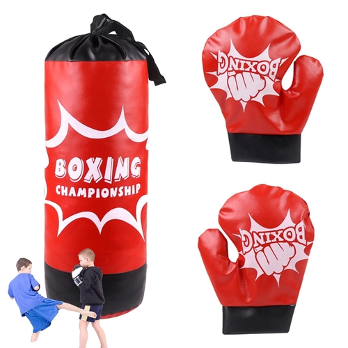 VS2622 BOXING SET CHAMPION - Boxing Training Sets For Kids - Professional Boxing Bag With Gloves, Mittens, Saving Quantities, Boxing Equipment For Kids, Boxing Gloves, Gloves For Young Boxers, Boxing Equipment For Kids . Warning:Not suitable for children under 6 years. For use under adult supervision