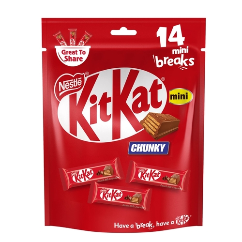 Nestle KitKat Chunky Mini Chocolate Wafer