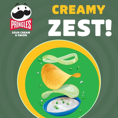 Pringles Sour Cream & Onion Chips