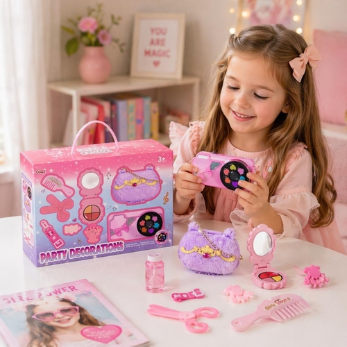 PARTY DECORATIONS -VS2196 - BUBBLE CAMERA JEWELRY SET FOR 3+ AGES