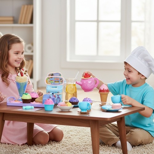 Tea Candy Set-675 - Tea and sweets set – a stylish and educational toy for children
for 3+ ages