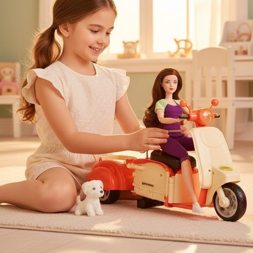 Doll Series-VS0823 - MOTORCYCLE BAG DEFORM FOR 3+ AGES