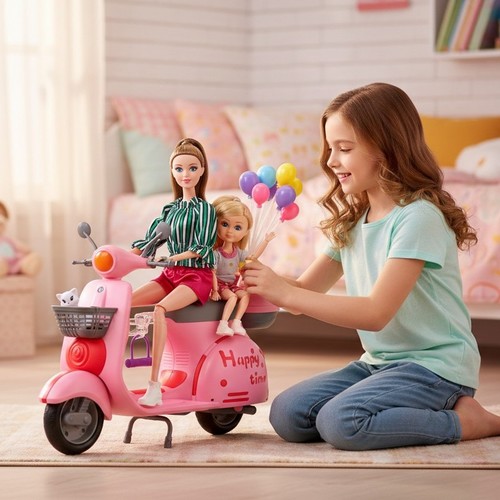 DOLL SET-51812 - Toys-shop Choice Doll Set With Accessories
For 3+ ages