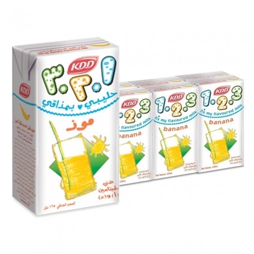KDD Banana Flavoured Milk-OL012