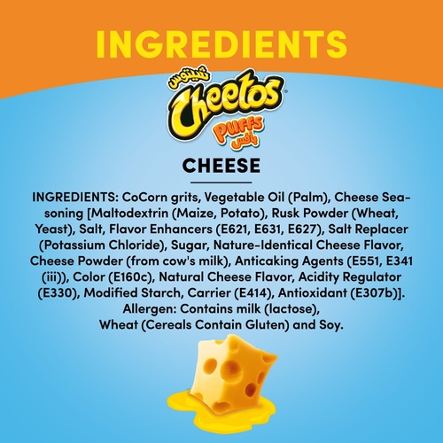 Cheetos Cheese Puffs Corn Snack