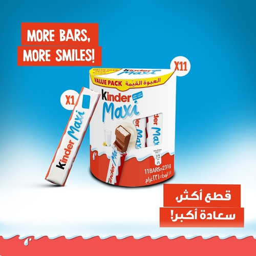 Kinder Maxi Chocolate Bar-OL019