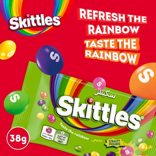 Skittles Crazy Sours Candy