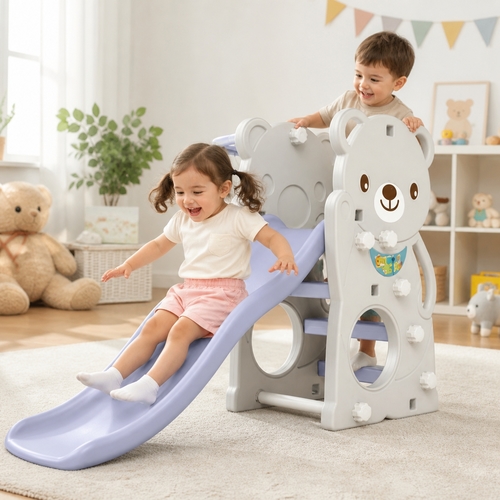 BABY SLIDE/CHD-160W - BEAR SLIDE
FOR 3+ AGES
SIZE: 160 X 84.5 X 107