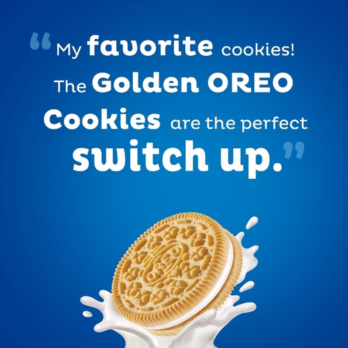 Oreo Golden Vanilla Milk Cookies