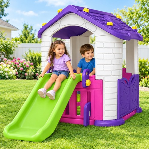 Kids Playhouse with Slide/CHD-801P