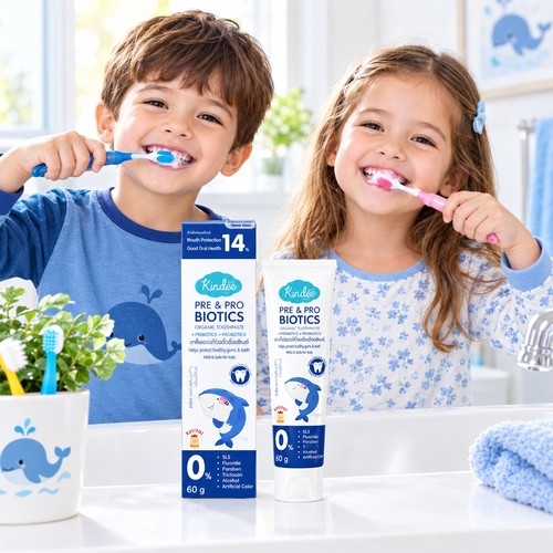 PRE&PRO BIOTICS  ORGANIC TOOTHPASTE  ANTI- PLAQUE