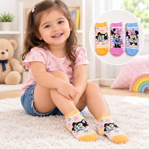 Minnie mouse sock pack of 3