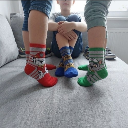 Paw patrol socks- TRHA25560 8-10 YEARS OLD
