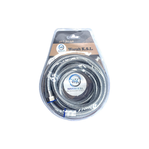 SHOWER HOSE STEEL SIZE 2 M  MODEL: WK - SHOWER HOSE STEEL SIZE 2 M  MODEL: WK