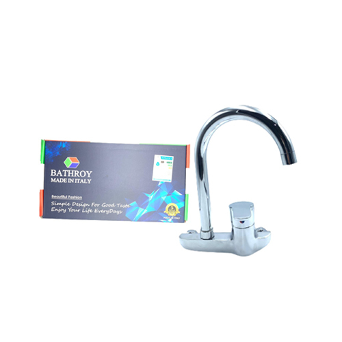 Wall sink mixer Italy BATHROY Model  VEINICE - Wall sink mixer BATHROY VEINICE