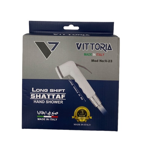 Shattaf long Hand Plastic Italy VITTORIA - SHATTAF PLASTIC LONG HAND ITALY MODEL : VITTORIA